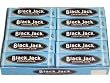 Black Jack Chewing Gum 20 packs containing 5 sticks each