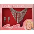 Girls/Young Adult/Adult Marilyn Monroe LICENSED Rhinestone Costume Jewelry Set (clip on earrings)