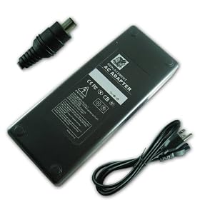 Toshiba Equivalent Replacement Laptop AC Adapter for Satellite A10 / A100 / A105 / A50 / A55 / M100 / M105 / P100 / P105 and More Laptop Computers