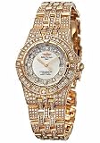Breitling H71340BF-A640-380U Windrider White Mother-of-Pearl and Diamond Pave Dial 18K Rose Gold and Diamonds Women's Chronometer Watch