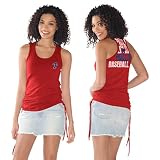 MLB Women's Philadelphia Phillies Tank Top (Red, Small)