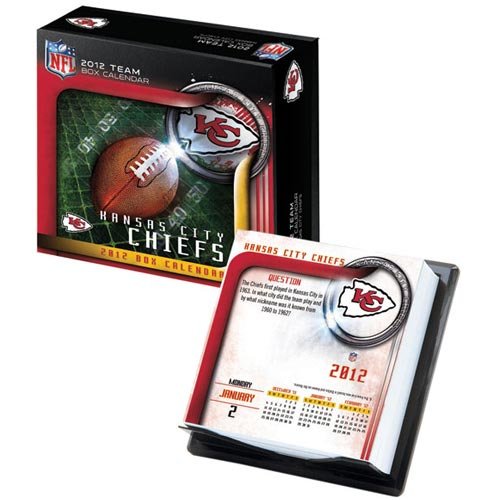 Turner Kansas City Chiefs 2012 Box Calendar