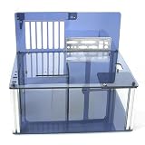 MYOPENPC BENCH King Transparent Black Acrylic Test Bench Station Case for ATX, mATX, ITX motherboards and ATX PSUs - PC components are not included