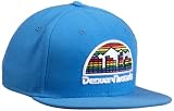 NBA Denver Nuggets 9Fifty Hardwood Classic Collection Snapback Cap (Blue, One Size Fits Most)