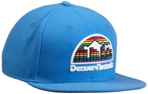 NBA Denver Nuggets 9Fifty Hardwood Classic Collection Snapback Cap (Blue, One Size Fits Most)