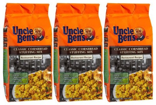 Uncle Ben's Classic Cornbread Stuffing Mix, 28-Ounce Packages (Pack of 3)