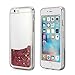 iPhone 6S Plus Case, ESeekGo Floating Liquid Case for iphone 6 Plus Soft Cover TPU Bumper Bling Bling Case (Rose Gold)
