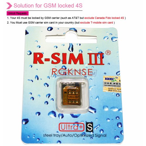 Unlock Card for iPhone 4S