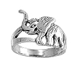 Sterling Silver Ring - 3mm Band Width - 13mm Face Height - Sizes: 5-10