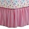 Fancy Nancy Sublime Bedskirt - Pink Multicolor