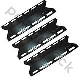 PayandPack 17 5/16' x 5 11/16' MBP 92341 BBQ Barbeque Barbecue Replacement Gas Grill Porcelain Steel Heat Plate Shield Tent Diffuser Deflector for Charmglow, Nexgrill, Perfect Flame, Perfect Glo, Lowes Model Grills