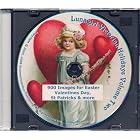 Victorian Holidays Cards and Art: Volume Two - 900 Images for Valentines, Easter, St.... by Lunagirl Images
