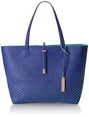 Vince Camuto Leila Travel Tote, Lapis Blue\/Gr