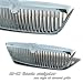 Chromed 1 Pc Grille