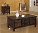 Black Finish End Table by Coaster
