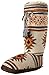 Muk Luks Women's Tall Grommet Desert Star Knee-High Boot Slipper