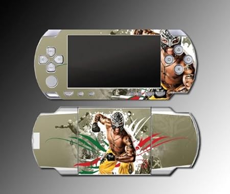 Rey Mysterio Wrestling Champion WWE Game Vinyl Decal Skin Protector Cover #5 for Sony PSP Playstation Portable 1000
