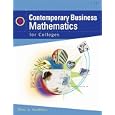 Contemporary Business Mathematics for Colleges (with CD-ROM)