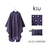 rg000001-A レインポンチョ KIU 2014 K11-032 【16色】 キウ ワールドパーティ W.P.C WPC レインコート レイングッズ ナチュラル レインウェア アウトドア メンズ レディース ユニセックス 男女兼用 (STAR-PURPLE)