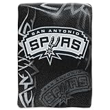 Northwest San Antonio Spurs Raschel 80X60 Plush Blanket 60X80