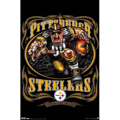 Trends Pittsburgh Steelers Running Back Poster