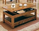 51qy%2BlZFaWL. SL160  Nelson Lift Top Cocktail Table In Oak Finish