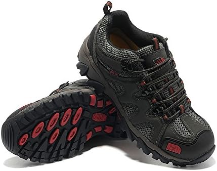 Men's Casual Outdoor Hiking Shoes - Lightweight Mountain Carefoot Climbing Trainers Grey