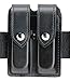 Safariland 77-53-4B Double Handgun Magazine Pouch with Hidden Snap, Basket Weave Black