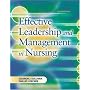 Effective Leadership and Management in Nursing (7th Edition)