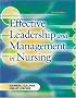 Effective Leadership and Management (7th Edition) (EFFECTIVE LEADERSHIP & MANAGEMENT IN NURSING (SULL)