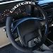 NCAA Miami Hurricanes Poly-Suede Steering Wheel Cover