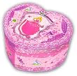 Jewelry Box - Princess Heart Shaped Musical Jewelry Box By Pecoware