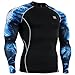 Fixgear Black Under Compression Cycling Base Layer Tee Shirt Long Sleeve S~4XL