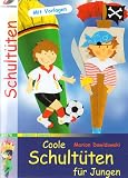 Coole Schult&uuml;ten f&uuml;r Jungen: Mit Vorlagen - Marion Dawidowski
