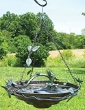 Solar Unit 2 Frogs (Contains Solar Plate Insert, Solar Bird Bath Water Feature, And Solar Panel And