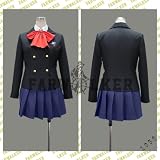 送料無料、Anotherアナザー 夜見山北中学校女子制服見崎鳴/コスプレ衣装