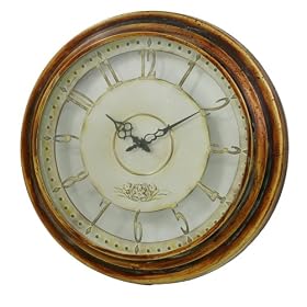 Degray 21-Inch Round Clock Wall Clock
