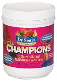 51qyJLrndGL. SL160  Dr. Sears Family Approved   Multivitamin+D Mixed Berry Fruit Chew, 60 chews Ratings & Reviews