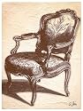Eurographics RES1009 Stein R., The Chair 18 x 24 cm, Hochwertiger Kunstdruck