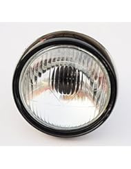 Automotive Parts and Accessories: Vespa Bajaj Chetak Scooter Headlamp With Holder + Bulb 12V- 17000203 - Bajato