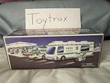 1998 Hess Truck Recreation Van with Dune Buggy and Motorcycle