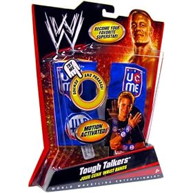 WWE Tough Talkers John Cena Wrist Bands