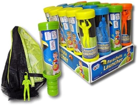 No Tangles Parachute W/launcher and Sky Diver