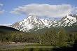 Above Chugach National Forest on the Seward Highway, Alaska's Mighty Mountains Rise - Majestic 16x20 Photographic Print By Carol M. Highsmith