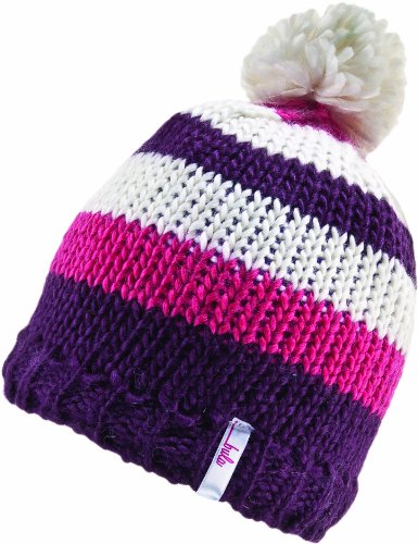 Bula Beanie Flore, plum, 211100119