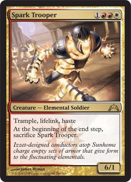 Magic: the Gathering - Spark Trooper (199) - Gatecrash On Sale