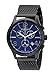 Akribos Swiss Chronograph Quartz Movement - Multifunction 3 Subdial Men's Watch on Stainless Steel Mesh Bracelet Watch - AK719