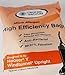 Hoover WindTunnel Paper Type Y 9 Pack Vacuum Bags - Allergen filtration with Closure - Compare With Hoover Part # 4010100Y