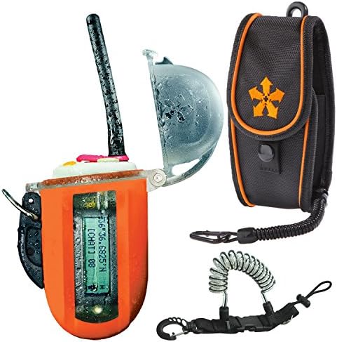 Nautilus Lifeline Marine Rescue GPS Radio + Pouch - Orange w/ Free Lanyard