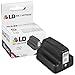 LD Products Remanufactured Replacement for HP 02 Ink Cartridges C8721WN with Smart Chip (Black, Single-Pack) for PhotoSmart C5180 C6180 C6280 C7250 C7280 C8180 D7145 D7155 D7160 D7168 D7245 D7255